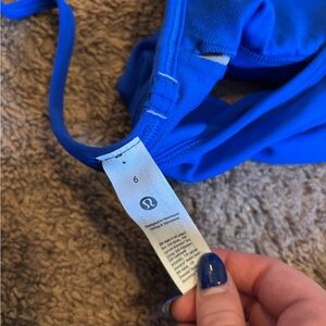 lululemon athletica Blue Sports Bra